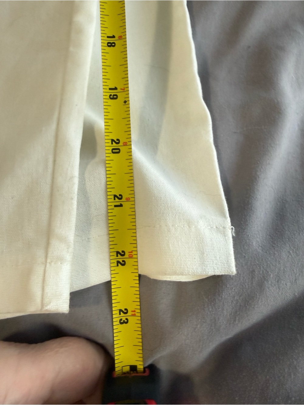 Women Elastic Waist Casual Pants - White - Picture 9 of 9